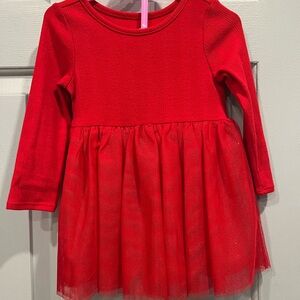 Wonder Nation Vibrant Red Dress